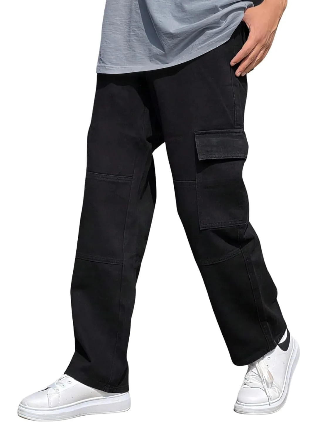 mens baggy cargo jeans 1