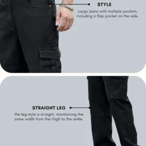 mens baggy cargo jeans 5