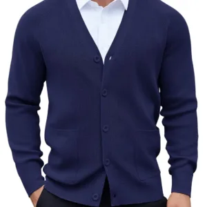 mens cardigan sweater 1