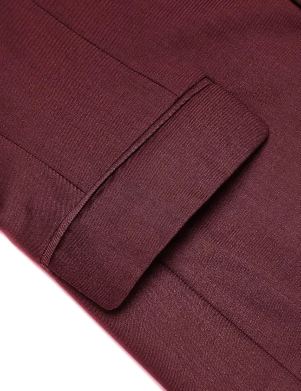 This men's casual slim fit blazer is crafted from a premium polyester blend, featuring a notched lapel, one-button closure, and multiple pockets, perfect for dressing up or down for any occasion.