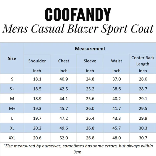 This men's casual slim fit blazer is crafted from a premium polyester blend, featuring a notched lapel, one-button closure, and multiple pockets, perfect for dressing up or down for any occasion.