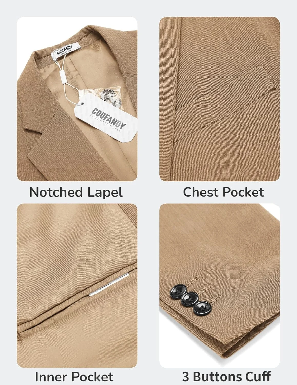 mens casual blazer jacket 5