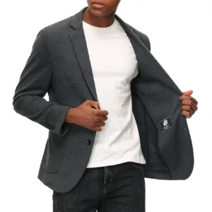 mens casual knit blazer 2