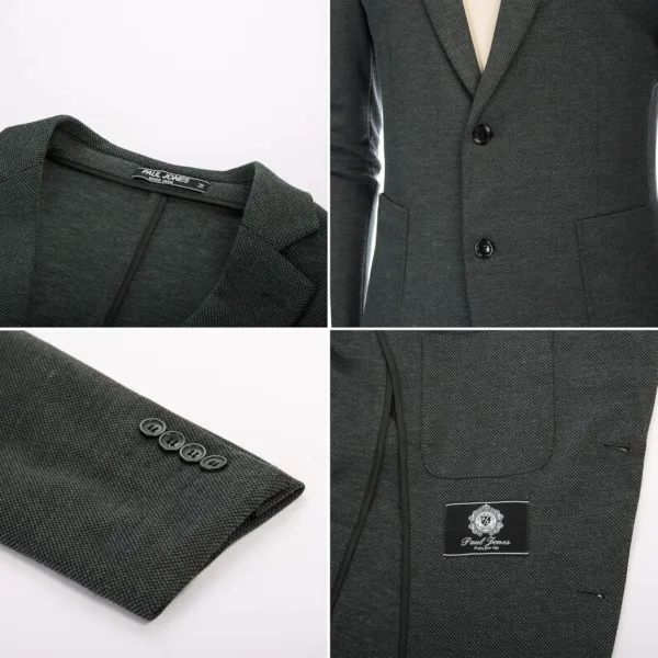 mens casual knit blazer 5
