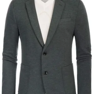 mens casual knit blazer 7