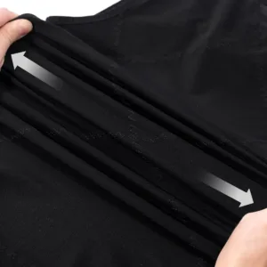 This men's compression shirt is a body shaper tank top designed to provide abdomen compression and improve posture, offering a sculpted appearance under clothing.