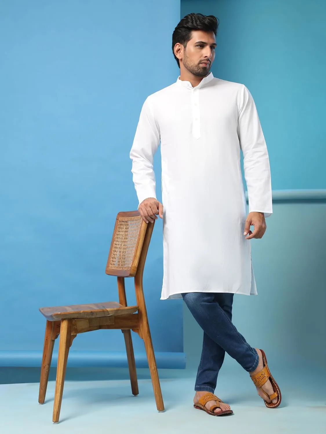 mens cotton kurta shirt 3