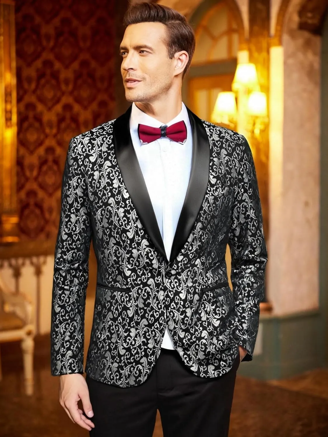 mens floral tuxedo jacket 4