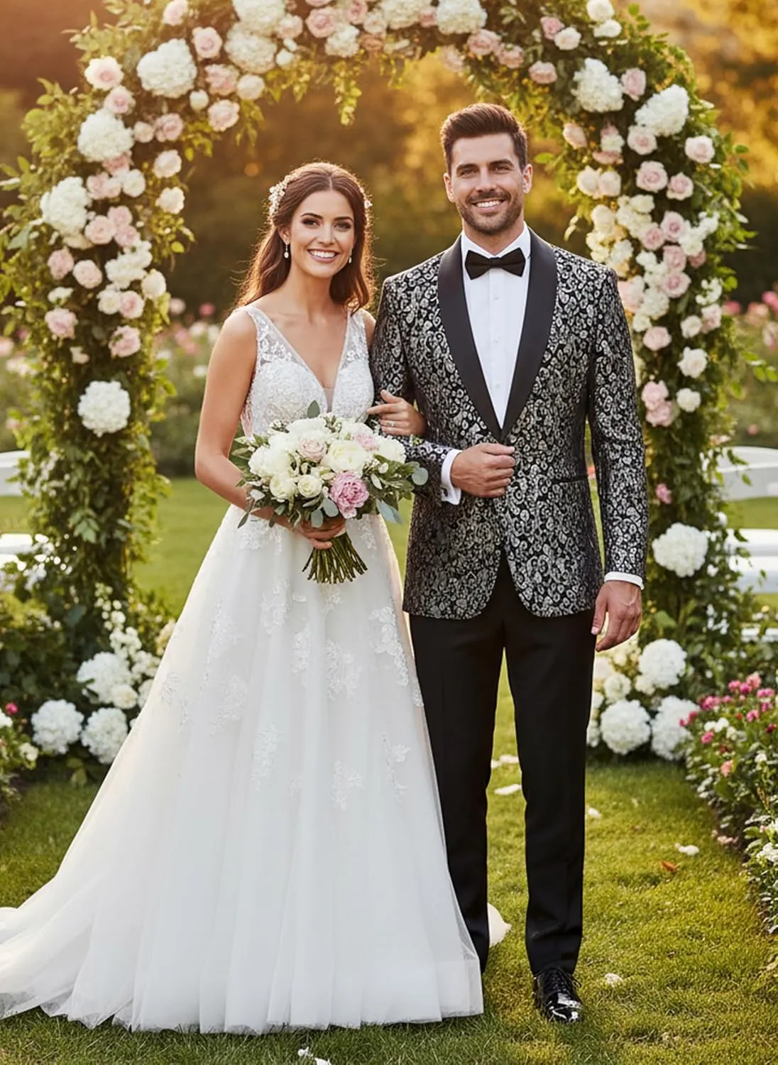 mens floral tuxedo jacket 5