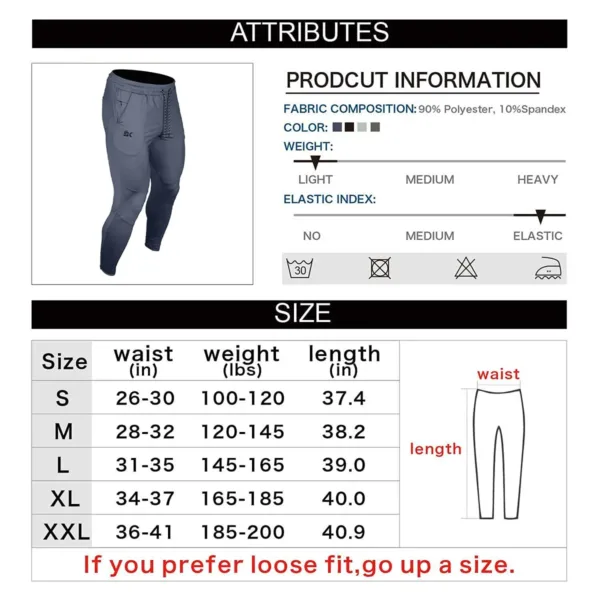 mens gym joggers pants 6