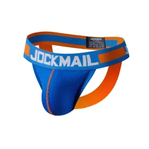 A fashionable and comfortable men's Jockstrap with a wide waistband and a supportive U-shaped pouch.