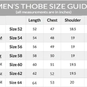 mens kandura thobe arabic 6