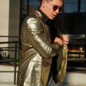 mens metallic blazer 4