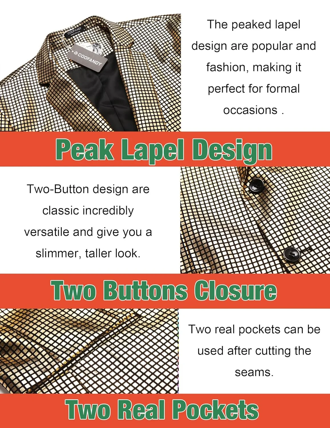 mens metallic blazer 5