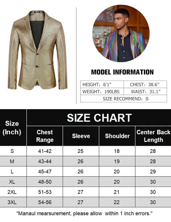 mens metallic blazer 6