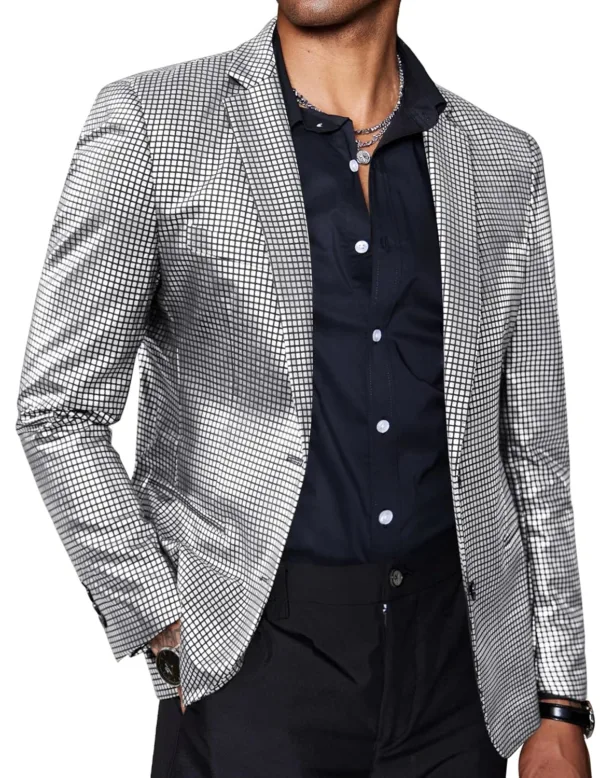 mens metallic blazer 7