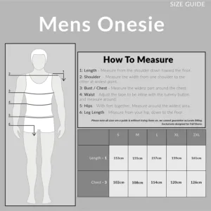 mens onesie hooded 6