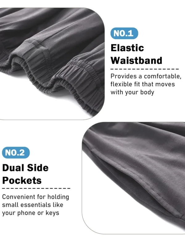 mens pajama set shorts 4