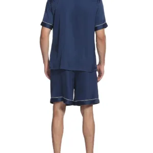 mens satin pajamas set 6