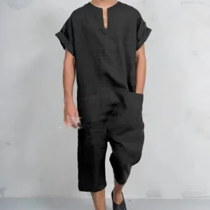 mens short sleeve pajamas 2