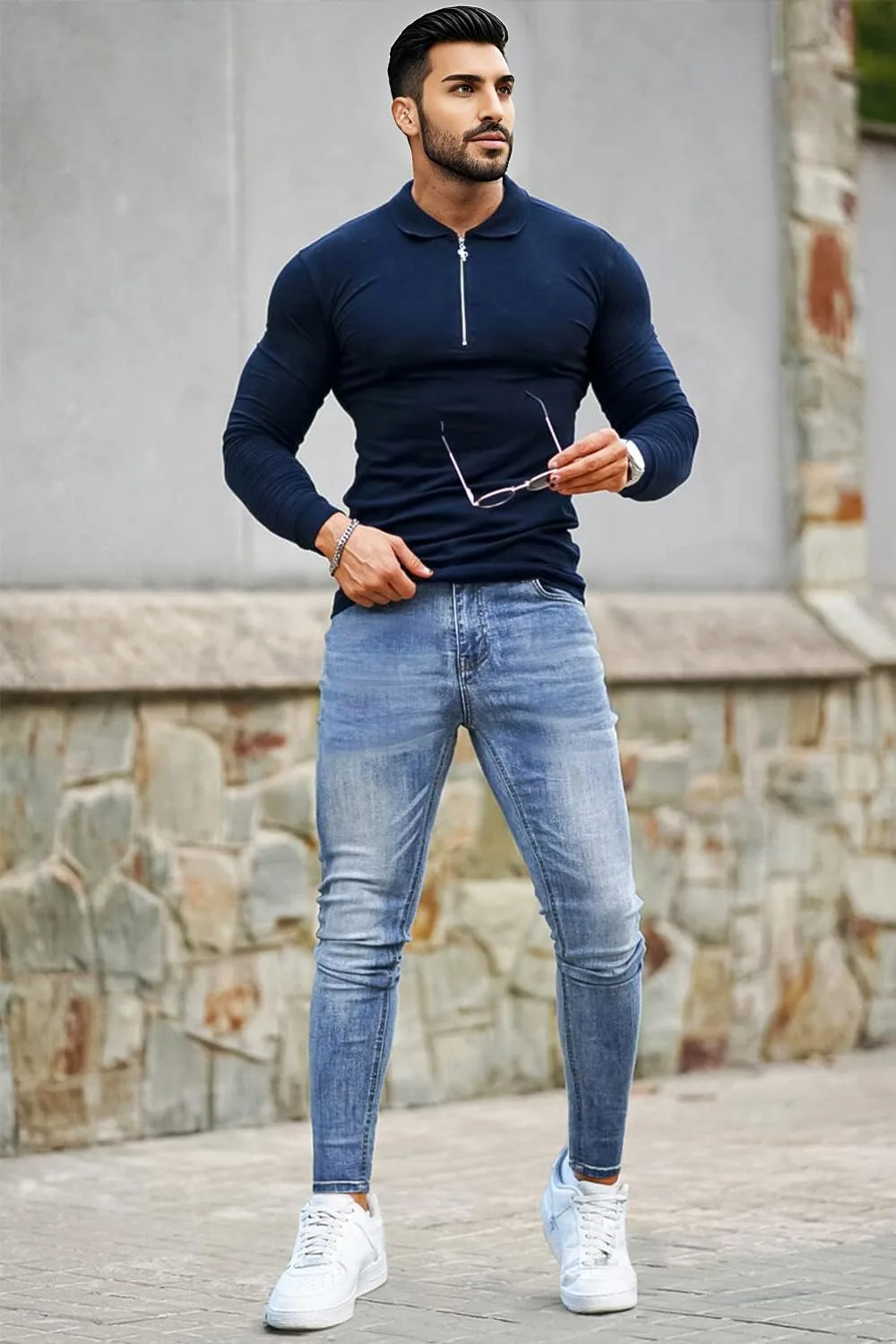 mens skinny stretch jeans 2