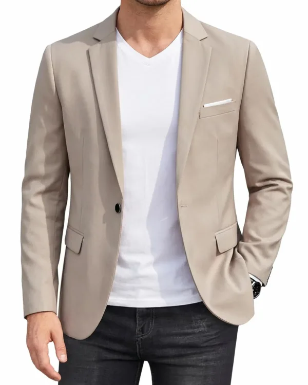 mens slim fit blazer 1