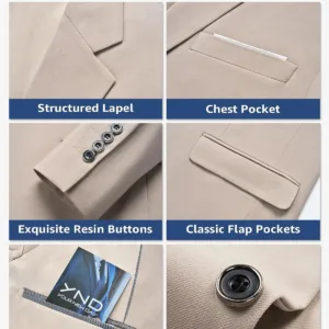 mens slim fit blazer 3