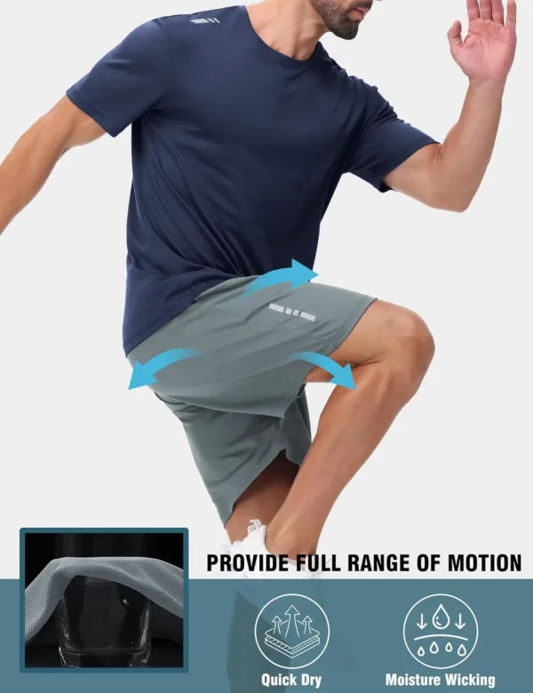 mens sport shorts gym 3