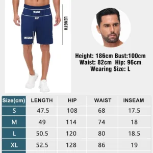 mens sport shorts gym 6