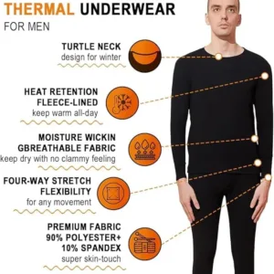 mens thermal underwear set 5