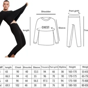 mens thermal underwear set 6