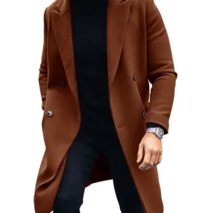 mens trench coat wool 1