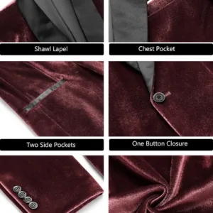 mens velvet tuxedo blazer 5