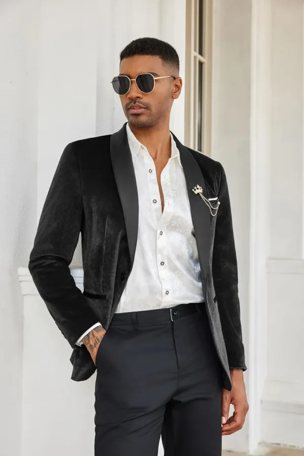 mens velvet tuxedo jacket 2