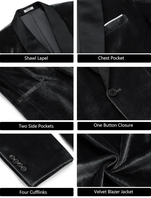 mens velvet tuxedo jacket 5