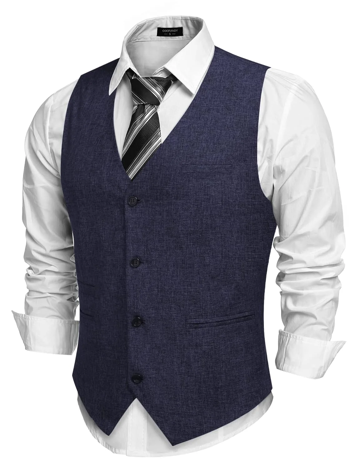 mens vest casual suit 1