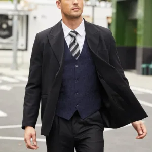 mens vest casual suit 4