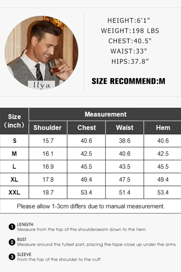 mens vest casual suit 6