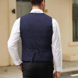 mens vest casual suit 7