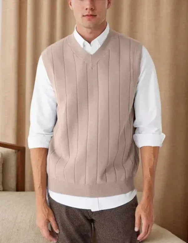 mens wool sweater vest 1