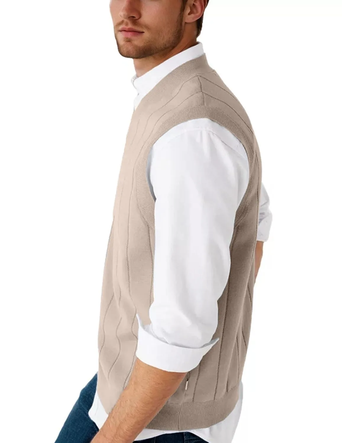 mens wool sweater vest 4