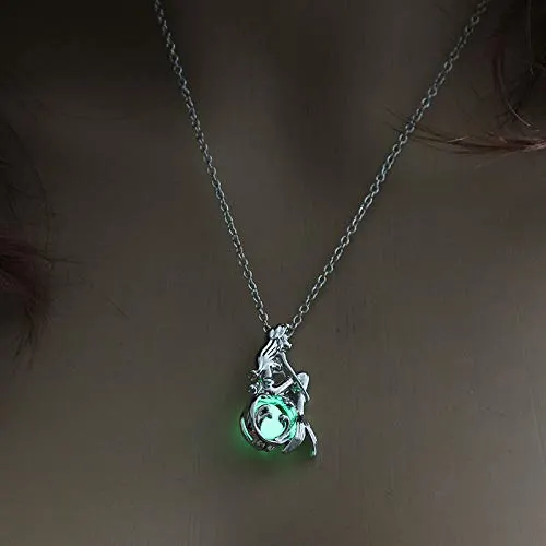 mermaid pendant necklace 2