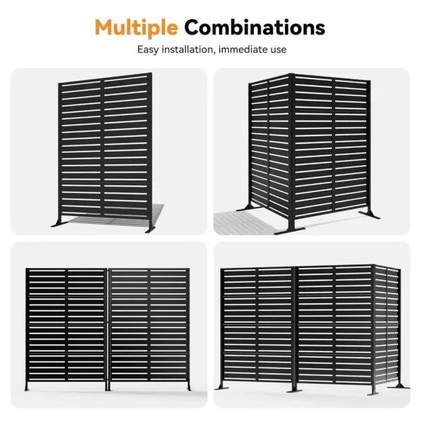 metal privacy screen outdoor 6