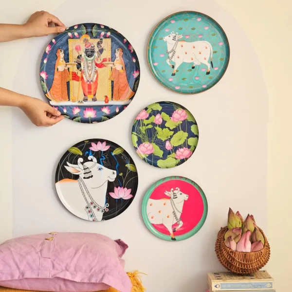 metal wall art plates 1