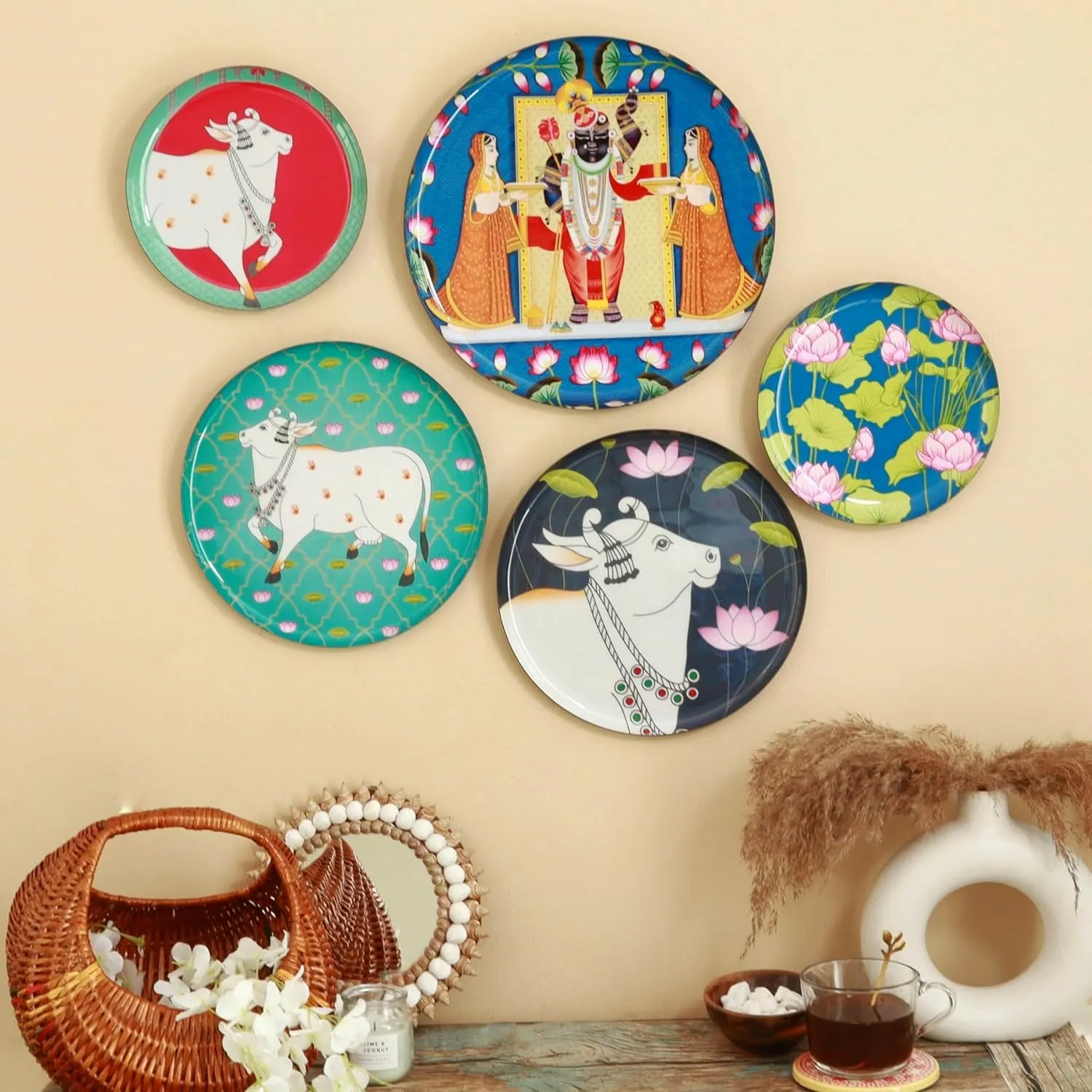 metal wall art plates 3