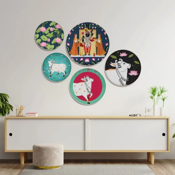 metal wall art plates 5