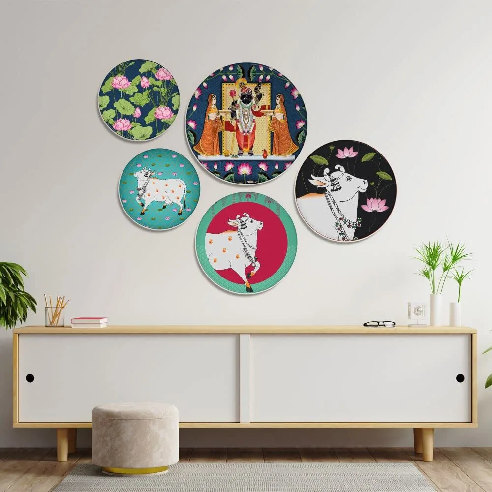 metal wall art plates 5