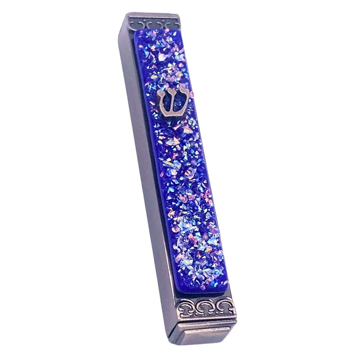 mezuzah art glass 1