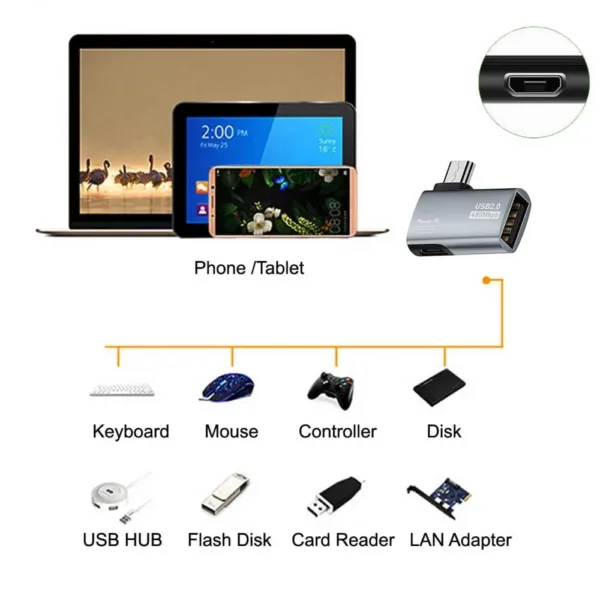 micro usb otg adapter 3