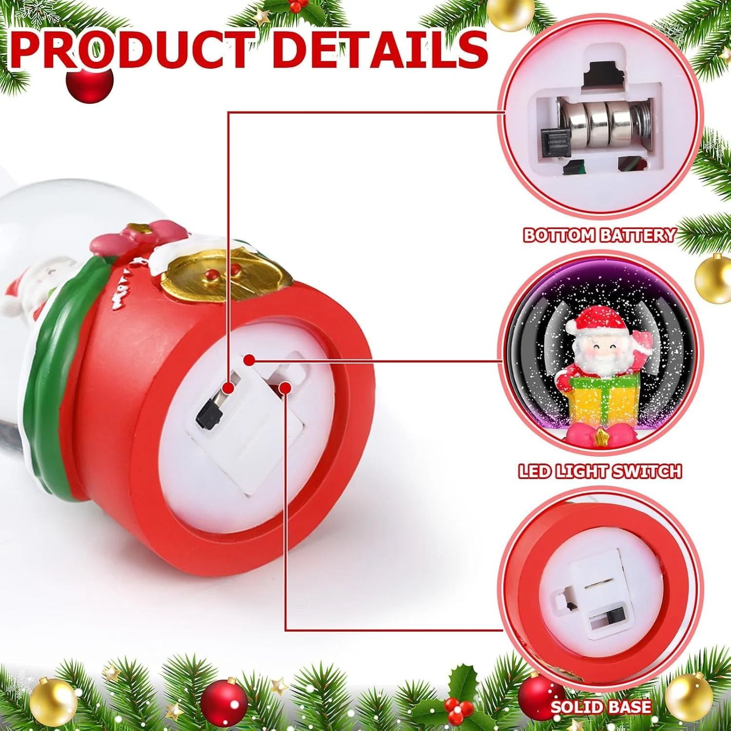 mini christmas snow globes 4